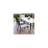 Oakland Living LC - 605 - C - CF Cascade Sling Chair - Set of 4 - Coffee - B00249QJXW