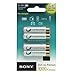 Sony Nickel-Metallhydrid Akkus 4er Pack Micro Ni-MH  800 mAh Cycle-Energy-Blue