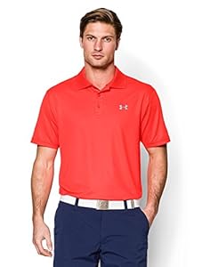 Under Armour Men's UA Performance Polo Large BOLT ORANGE