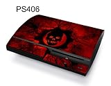 Taylorhe Skins PS3 Decal/ black skull