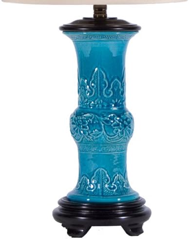 Port 68 Turquoise Blue Ming Table Lamp