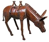 IMAGE OF Grazing Mexican Burro - Large
