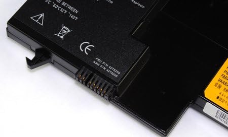 Laptop/Notebook Battery for IBM/Lenovo ThinkPad X61 Tablet PC 7764 - 8 cells 4000mAh Black