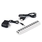 10 Port USB 2.0 Hub