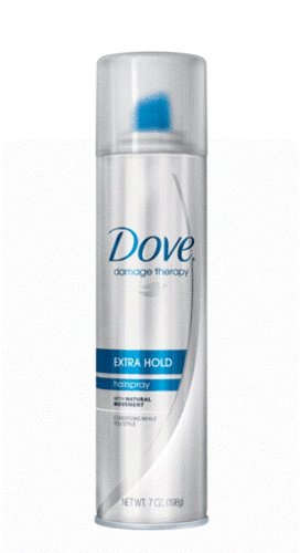 Dove Damage Therapy Aerosol Hair Spray, Extra Hold, 7 Ounce (Pack of 3)
