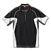 Jeantex Civita Short Sleeve Cycling Jersey, Black, Small