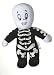 Casper the Friendly Ghost 9-Inch Skeleton Halloween Plush Dog Toy