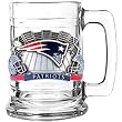 New England Patriots Colonial Tankard Beverage Holder 15 oz - NFL Football Fan Shop Sports Team Merchandise
