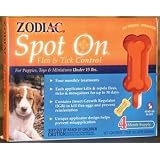 (Price 1)Zodiac Spot - on Puppy (4 - 1cc Applicators) 4 Month by Top Dawg Pet Supplies