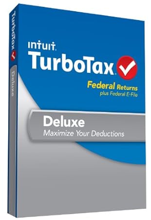 TurboTax Deluxe Fed and Efile 2013 with Refund Bonus Offer