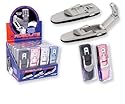 LED Task / Reading Clip Light - Flexible Auto Robotic Book/Laptop LED light W/clip- silver