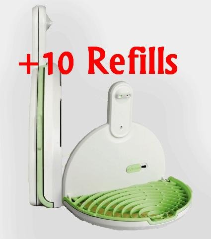 Ecological Non Toxic Flea Trap - The Ultimate Pest Control : 2 Traps + 10 Refill Sheets