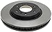 ACDelco Gold 18A2349 (19171424) Black Hat Front Disc Brake Rotor