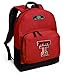 Texas Tech Backpack Red TTU Red Raiders for Travel or School Bags - Best Unique Gifts For Boys, Girls, Adults, College Students, Men or Ladies