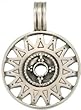 BICO AUSTRALIA JEWELRY (E48) SHEMESH - ILLUMINATION FROM THE TRUE SOURCE - Comes with a Generic 18 inch (to 20in) Adjustable 4mm Black Rubber Necklace.