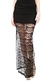 Black Lace And Mini Skirt