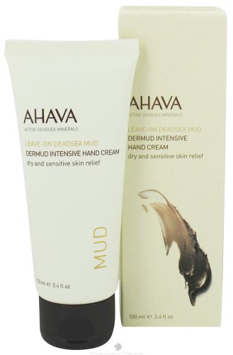 AHAVA - Leave-On DeadSea Mud Dermud Intensive Hand Cream - 3.4 oz.