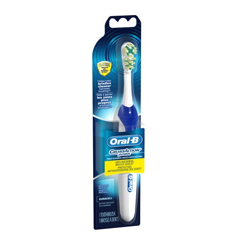 Oral B Battery Toothbrush Cross Action Power Anti-microbial (Pack of 3)