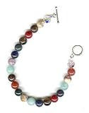 Sterling Silver and Multi-Gemstone Bracelet by SilverChicks