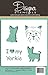 I Love My Yorkie Cookie and Craft Stencil CM014 by Designer Stencils