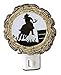 Rodeo COWBOY log NIGHTLIGHT Western Barrel Racer
