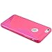 iPhone 6 Plus Case - LK S Shape Slim TPU Gel Rubber Soft Skin Silicone Case Cover for iPhone 6 Plus (5.5inch) + Stylus Pen (TPU - Hot Pink)