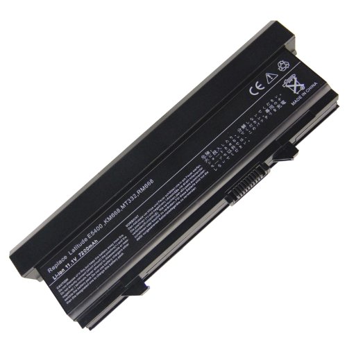 Bay Valley Parts 9-Cell 11.1V 7200mAh New Replacement Laptop Battery for DELL: Latitude E5400,Latitude E5410,Latitude E5500,Latitude E5510,Latitude E5550 DELL:0KM742,0KM752,0KM760,0KM769,0MT186,0MT187,0MT193,0MT196,0MT332,0P858D,0PW640,0PW649,0PW651,0RM65