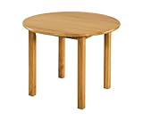 Ecr4kids 30" Round Wood Table With 18" Legs