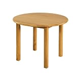 Ecr4kids 30" Round Wood Table With 18" Legs