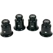 4 15x Eye Loupes Jewelers Opti Stamp Coin Magnifiers