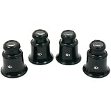 4 15x Eye Loupes Jewelers Opti Stamp Coin Magnifiers