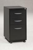 Mobile Pedestal, Box/Box/File, 15x20x28, Black (HON1623P)