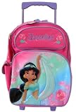 Disney Princess Jasmine Rolling Luggage : Full size School Backpack