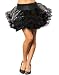 Dreamgirl Women's Ursula Petticoat, Black, One Size