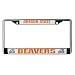 Express Oregon State Beavers Chrome License Plate Frame Image