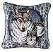 Wolf Pack Decorative Tapestry Toss Pillow Image