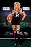 Come and Tackle Me Womens Football Player Costume (Plus sizes too!)