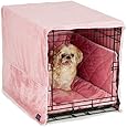 Pet Dreams Plush Cratewear Set, Pink, Fits 19-Inch Crates, 3-Piece