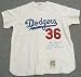 Don Newcombe Las Angeles Dodgers Autographed Authentic Jersey Including Two 8