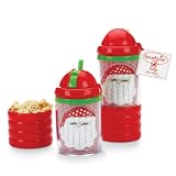 Mud Pie Santa Sip N' Munch Sippy Cup