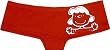 Peanuts - Lucy Silhouette / Name Red panties for women