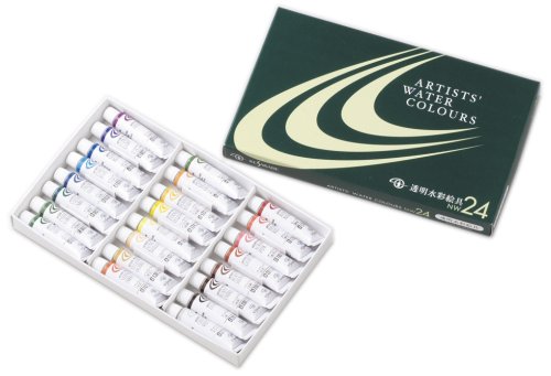 クサカベ 専門家用水彩絵具セット NW-24
