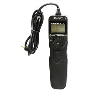 Canon RS-60E3 Comaptible LCD Timer Shutter Release Control for Canon Cameras by