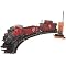 Set up a Christmas Train