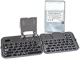 Micro Innovations Universal TKB750U Wireless Infra Red Travel Keyboard for Compaq iPAQ H3630 H3700 + 2400mAh Battery for HP Compaq iPaq 3700, 3730, 3760, 3765, 3100, 3130, 3135, 3150 PDA + Screwdriver and Installation MANUAL