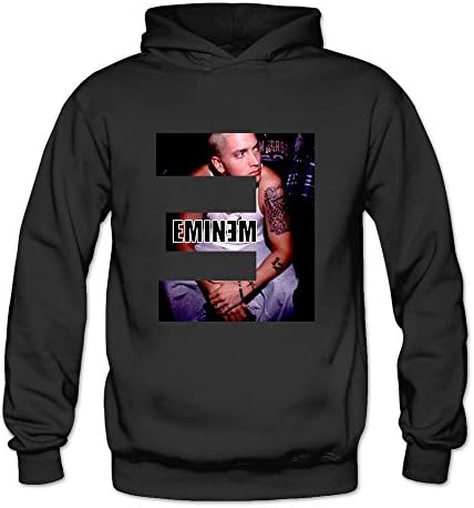 IHoo Women's Eminem Rap Infinite Hood Shirt Black S