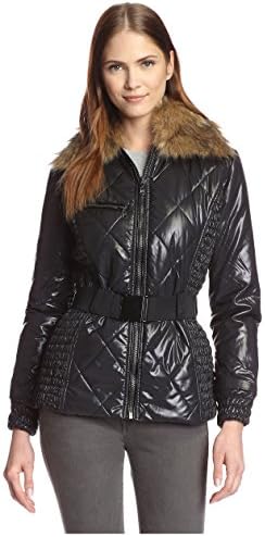 Love Token Women's Parker Jacket, Black, L