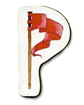Knights & Dragons Wooden Letter - P