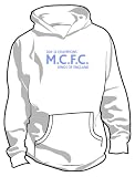 Manchester City: Kings Of England Soccer Hoodie, Adult X-Large - White