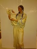 bright star-american indian woman with child- figurine